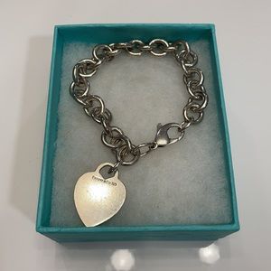 Tiffany & Co. Heart Tag Charm Bracelet